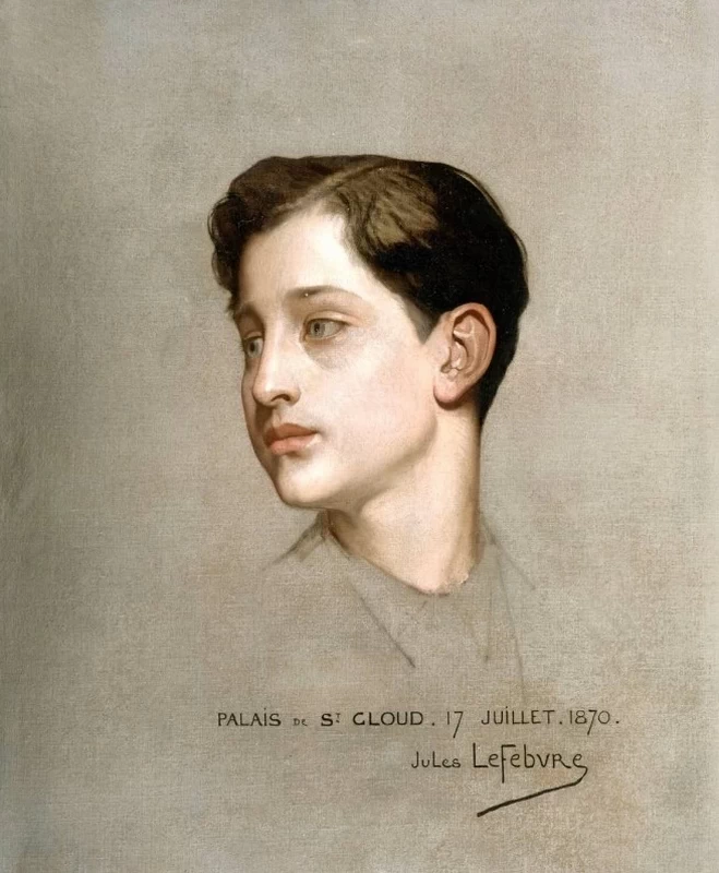 Ritratto del principe imperiale, 1870 - Musée national du Château de Compiègne